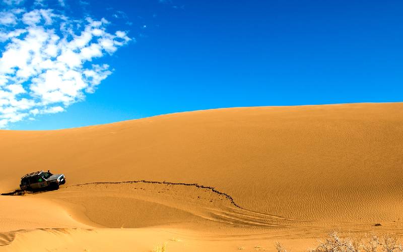 سافاری در کویر یزد