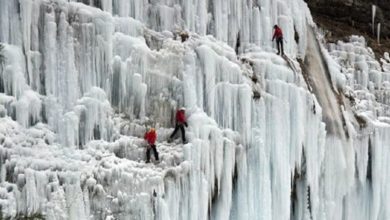 آبشار یخی دماوند جاذبه‌ای جذاب و به یاد ماندنی