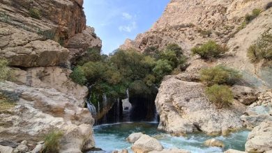 آبشار آب ملخ