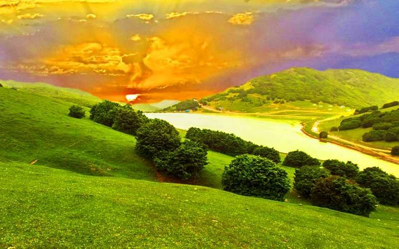 فاصله نمین تا دریاچه سوها