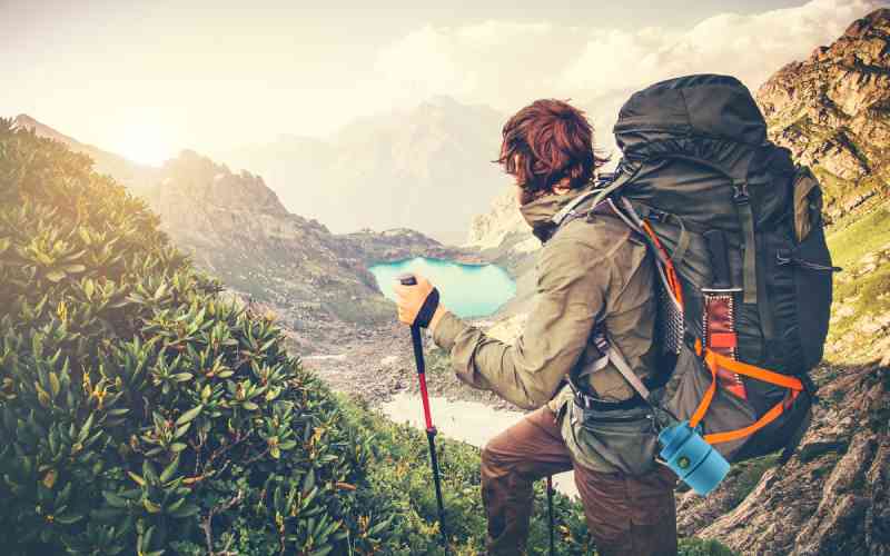 cloths in mountain