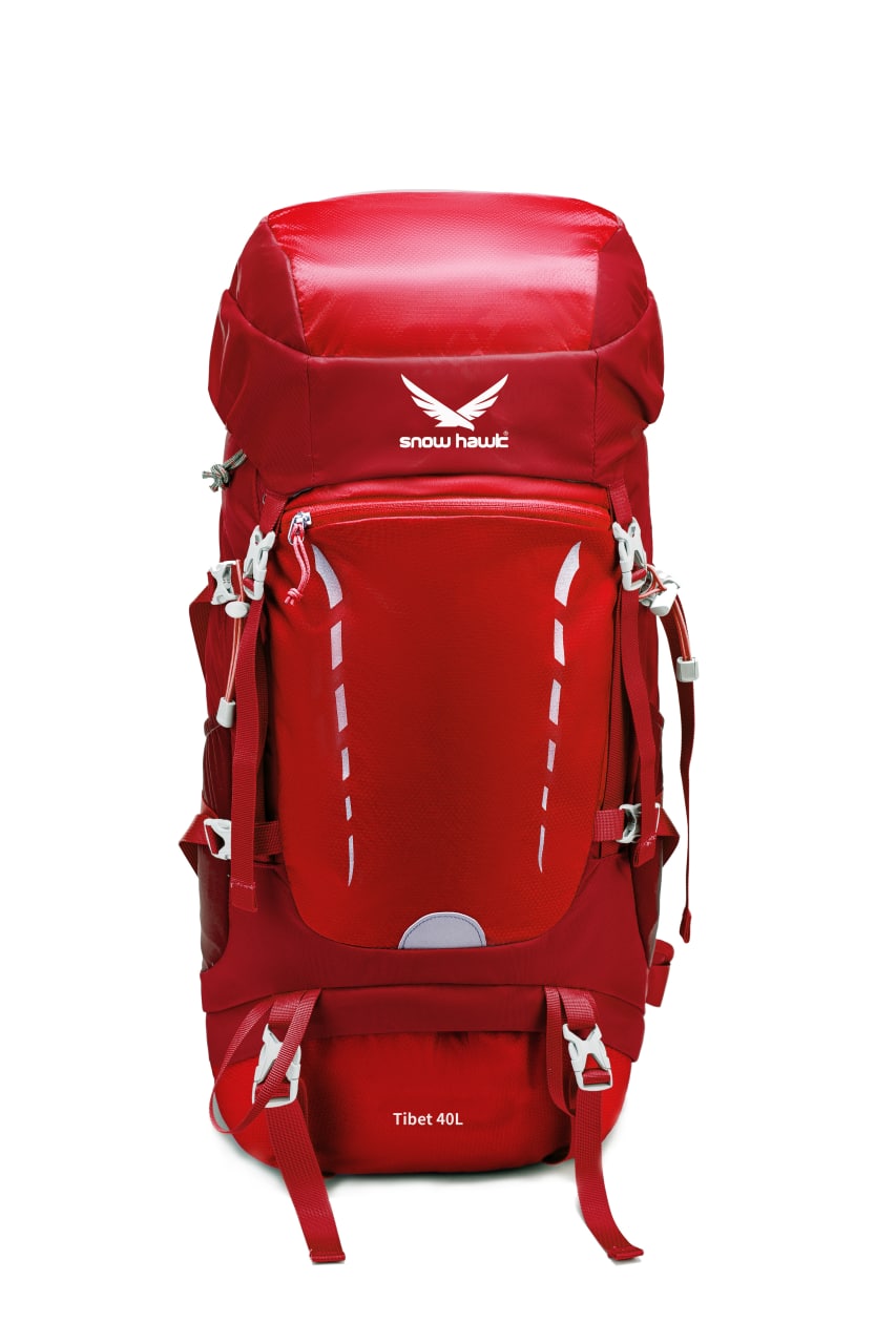 Snowhawk-tibet-red-packback کوله پشتی 40 لیتری مدل تیبت اسنوهاک قرمز