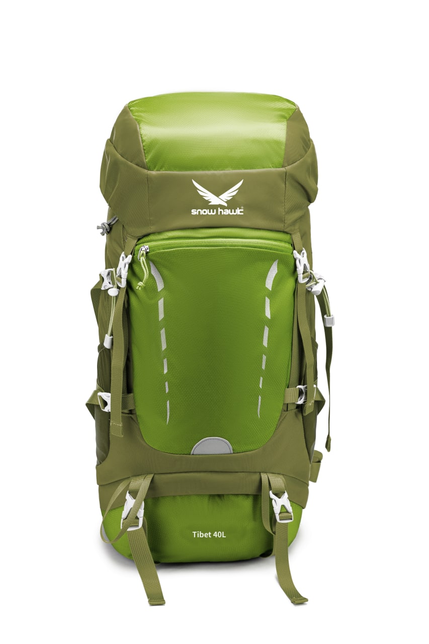 Snowhawk-50liters-tibet-green-packback کوله پشتی ۵۰لیتری مدل تیبت اسنوهاک سبز