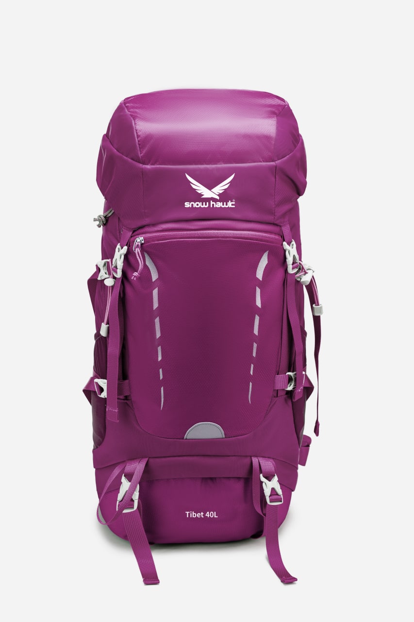 Snowhawk-50liters-tibet-purple-packback کوله پشتی ۵۰لیتری مدل تیبت اسنوهاک بنفش