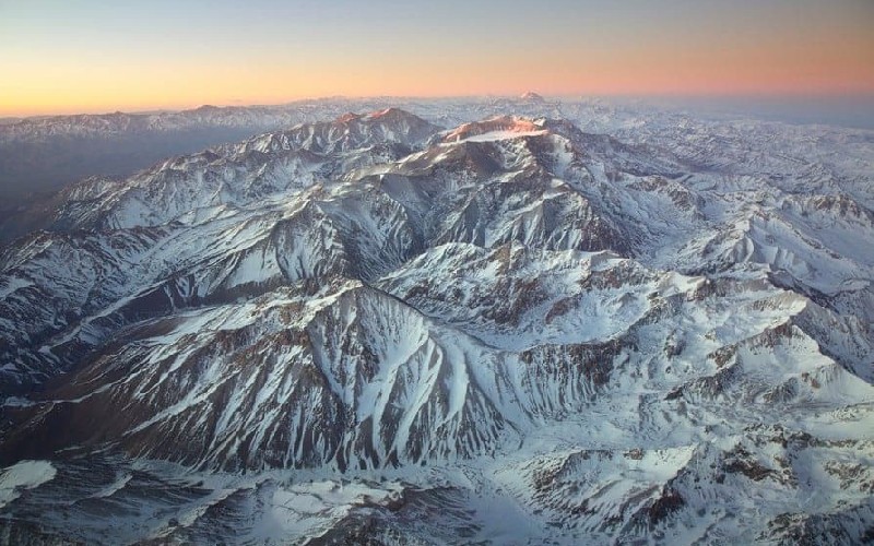 ارتفاع کوه آند